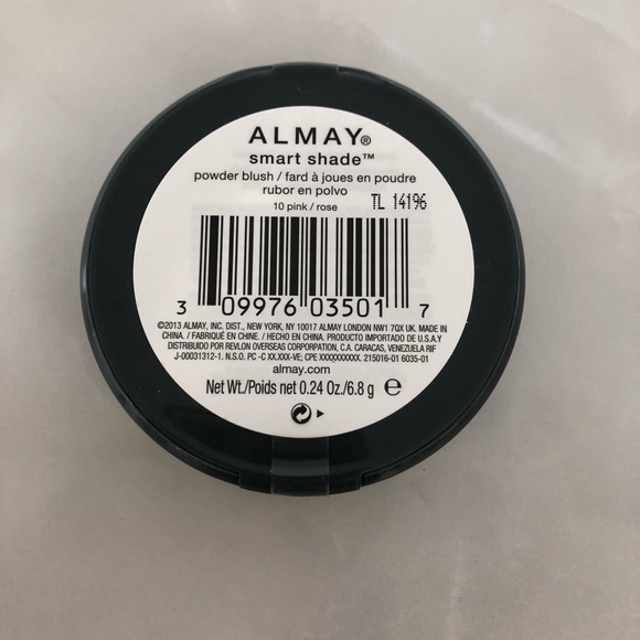 NEW Sealed Almay Smart Shade Powder Blush 10 pink/rose 6.8 g - Picture 2 of 2
